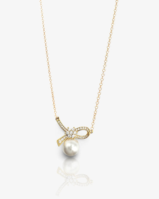 Title Product vendor Necklaces Cancer Awareness Pearl Necklace