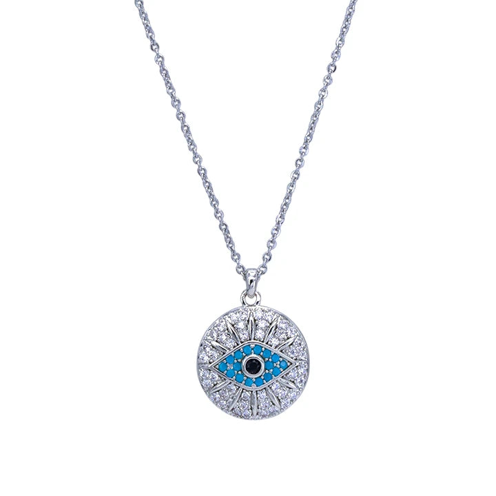Title Product vendor  Elegant Evil Eye Coin Necklace
