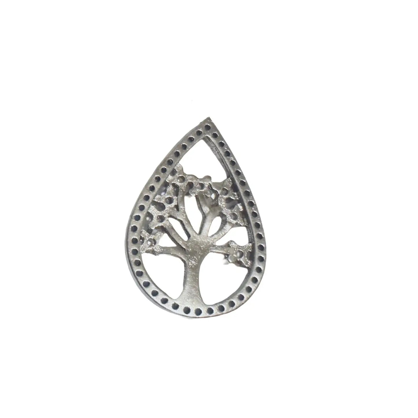 Tear of Life Silver Necklace Maktub.wearitbecomeit